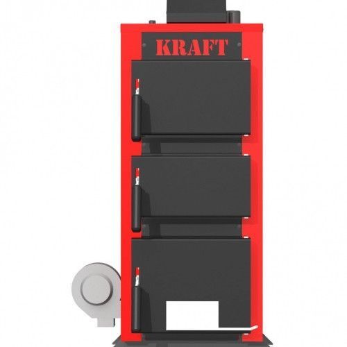 Котел твердотопливный длительного горения с автоматикой Kraft K 12 кВт 1635188176 фото